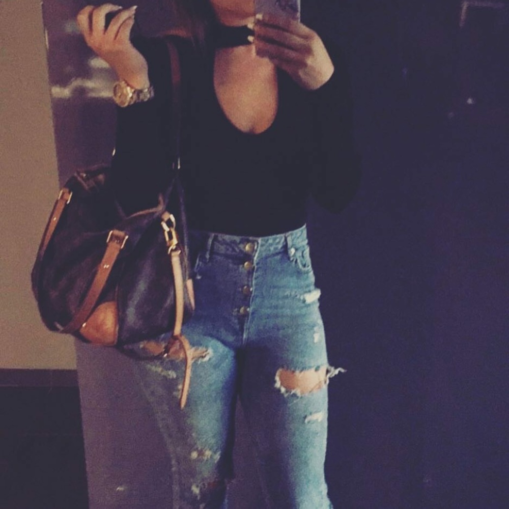 High waisted Forever 21 jeans